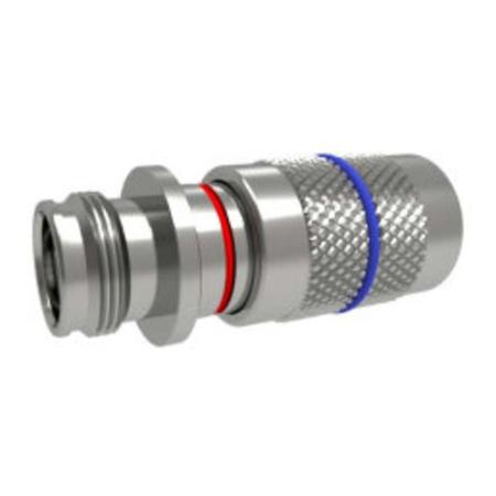 4.3-10 Female Compression Connector for 1/2 in Low Loss Coax Cable, LCF12, ICA12, RCA12-50