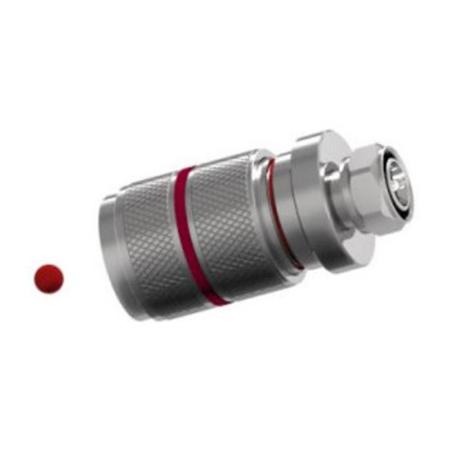 4.3-10 Male Compression Connector for 7/8 in Plenum Coax Cable, HCA78-50 Series