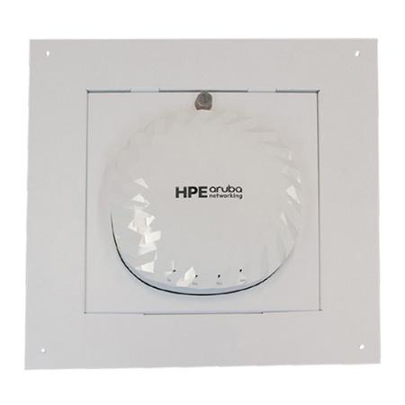 Hard Lid Ceiling Enclosure with Interchangeable Door for the Aruba 735 Access Point