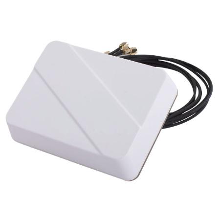 Medallion™ II Permanent Mount Combination Antenna in Black, 2x LTE/5G 1x GNSS