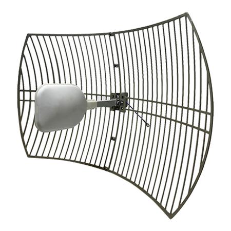 Outdoor Directional Grid Parabolic Antenna with N Female Connector