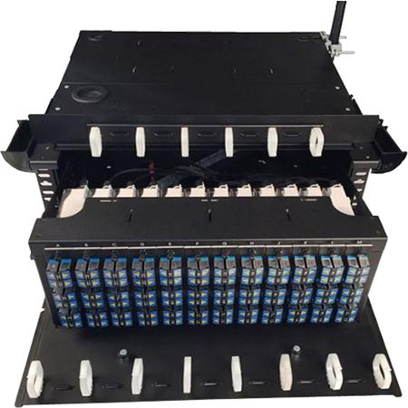 Front Sliding Tray 4RU Fiber Panel, Empty