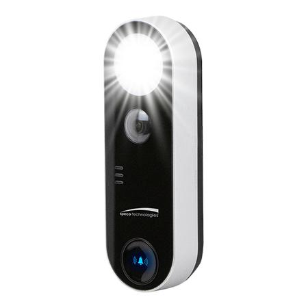 2.3 mm Fixed Lens Wi-Fi/PoE Video Doorbell with Face Detection