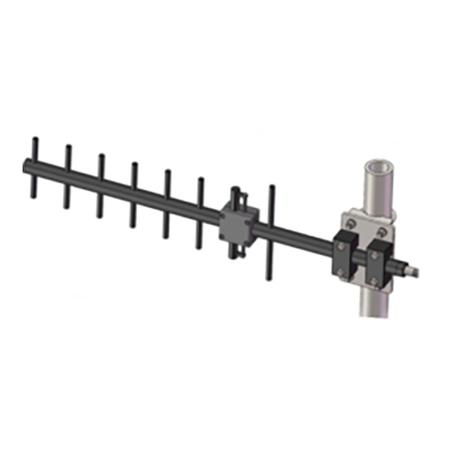 746 - 895 MHz 10 dBi 175 mph 8-Element Yagi Antenna with N Female
