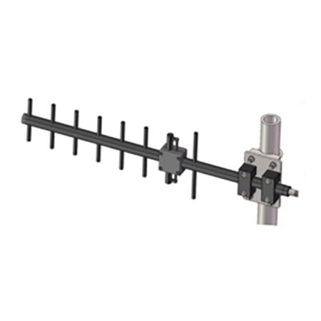 806 - 960 MHz 10 dBi 175 mph 8 Element Yagi Antenna with N Female