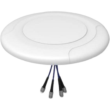 617 - 6000 MHz Omni 4x4 MIMO Antenna with 4.3-10 Female Connectors, Indoor