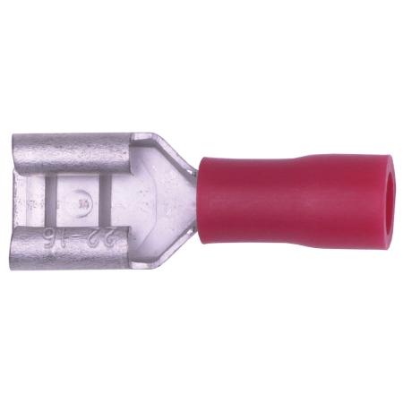 Quickslide Vinyl,Female, 22-18,.250" tab/100 pack