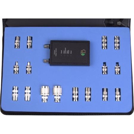17 Piece Technicians Cable Testing Kit in Foam Padded Zipper Case