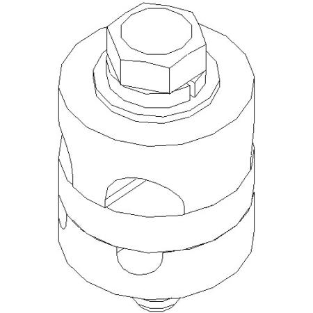 Fence Ground Clamp for #2 Wire