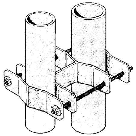 Pipe to Pipe Clamp Set