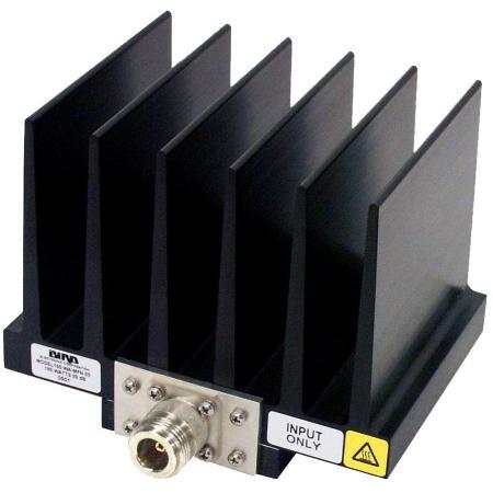500 W 30 dB DC - 2.5 GHz RF Attenuator with N Female - N Female Connectors