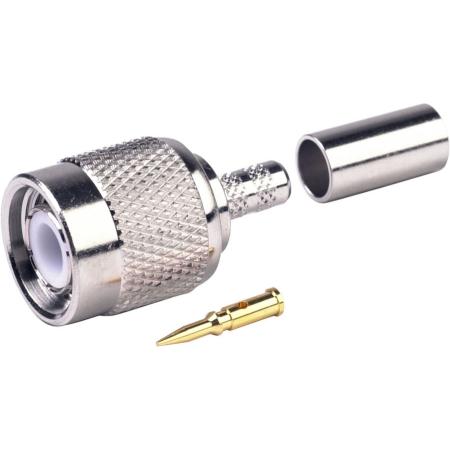 50 Ohm TNC Male Crimp Connector for RG-58/U