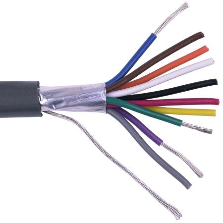 24awg 10cond Shielded PVC - 500ft