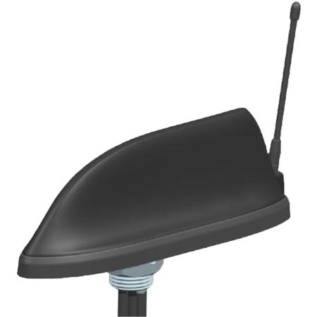 7-in-1 Multiband SharkFin Antenna (2x 5G Cellular, 3x Wi‑Fi 6E, GNSS L1/L2/L5, and VHF Whip)