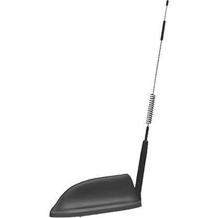 7-in-1 Multiband SharkFin Antenna (2x 5G Cellular, 3x Wi‑Fi 6E, GNSS L1/L2/L5, and Tri-Band Whip)