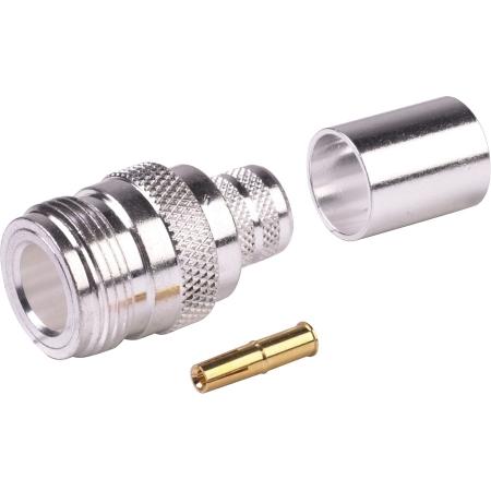 N Female Crimp-RG8/RG213