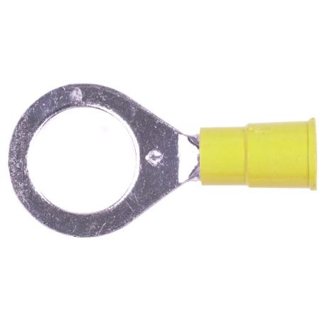 Ring Terminal,Nylon ,12-10 gauge, 1/2" stud/500 pk