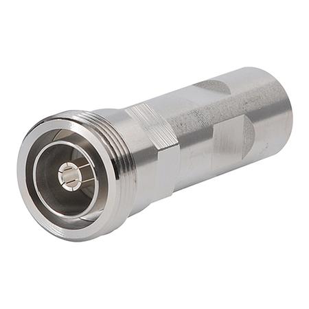 7/16 DIN Female Positive Stop™ Straight Connector for 1/2 in HELIAX® AL4RPV-50, LDF4-50A, and HL4RPV-50 Cable