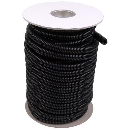 1/2 in Automotive Grade Split Loom Tubing, 100 ft Spool