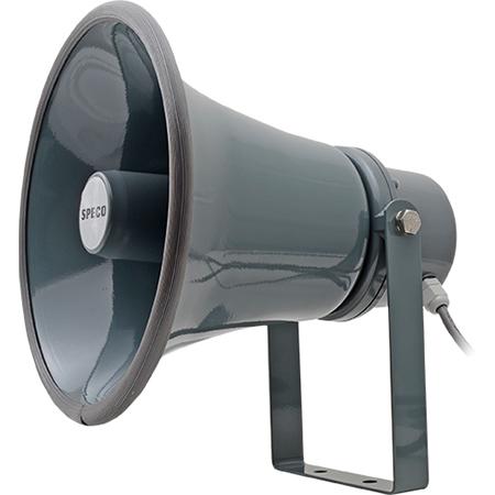8.5 in 8 Ohm 30 W Weatherproof PA Horn Speaker with 70/25 V Transformer