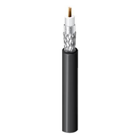 RG8 50 Ohm Wireless Transmission Coax Cable with PVC Jacket, Flexible, 1000 ft