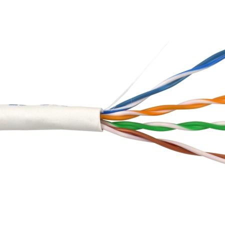 24ga 4 Pair UTP CAT 5 -White