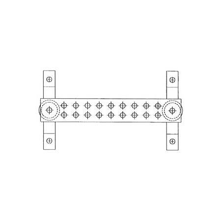 1/4"x2"x12" Ground Bar