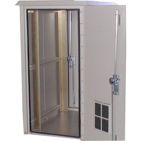 50Hx25Wx42D in (1) Bay Outdoor Cabinet Unpainted