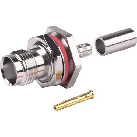 TNC Female Bulkhead-RG58