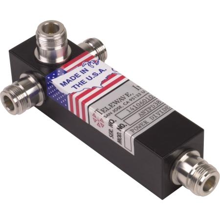 760-920 MHz 3-Way Pwr Divider w/ N Females