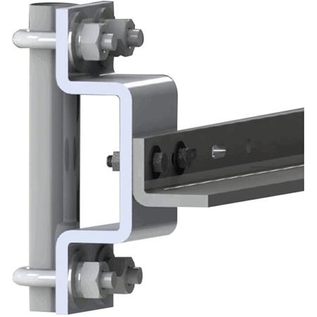 Cable Support Mount for Guyed Towers, 36 in Face