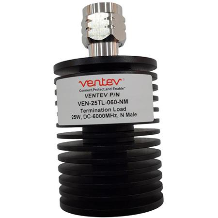 DC - 6000 MHz 25 W Termination Load with 4.3-10 Male Connector
