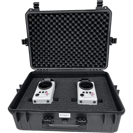 Double Carrying Case for Telewave 44 Series Wattmeters, Black
