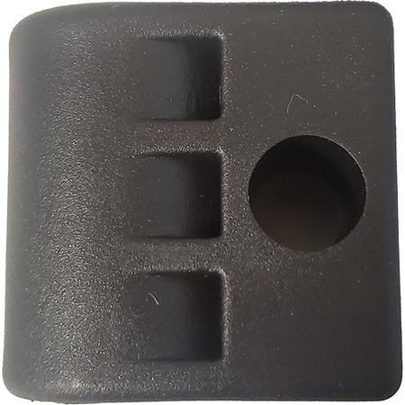 Dual 1/2 in Coax Hanger Block for 3/8 in or M10 Threaded Rod