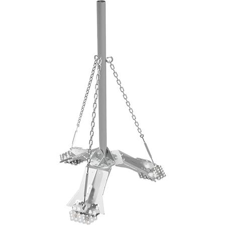 FLEX Base Antenna Mounting Tripod, 105 Magnetic Units