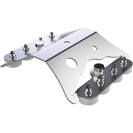 FLEX Base Magnetic Antenna and RRU Cable Support Bracket, 2 Position/4 Cables