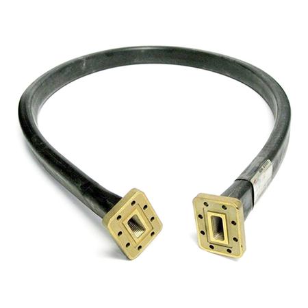 FlexTwist® 10.7 - 11.7 GHz Flexible Twist Waveguide for WR90, 2x CPR90G