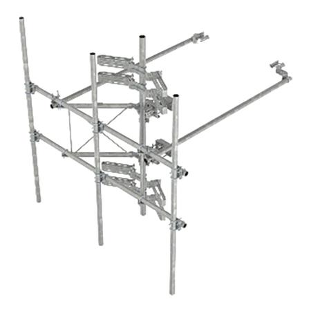 G21HD High Capacity Sector Frame, 2.88 in OD x 10.5 ft Face Pipes