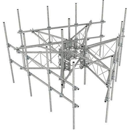 G23RHDXL PIM Optimized Spacing High Capacity Monopole Platform,  2-7/8 in OD x 15 ft Face