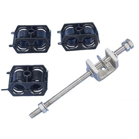 Triple Stack Hardware Kit for Miniature Click-on Hangers, Kit of 10