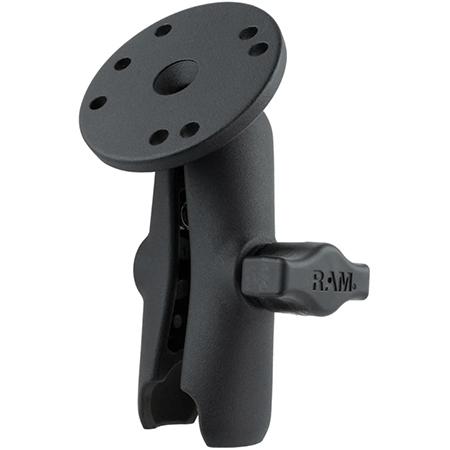 Medium Double Socket Arm with Round 1 in B Size Ball Plate