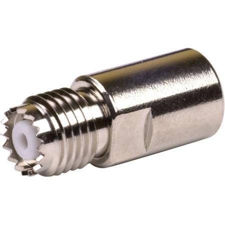Mini-UHF Female - FME Male Adapter
