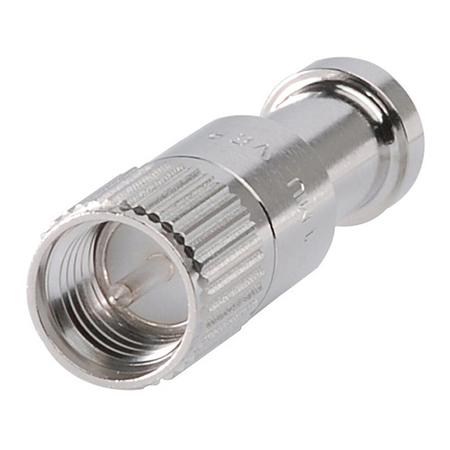 Mini-UHF Male Straight Connector for 1/4 in HELIAX® Superflex FSJ1-50A Cable