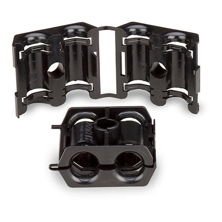 Miniature Click-On Hanger for 9-12 mm Cable, 10 Pack