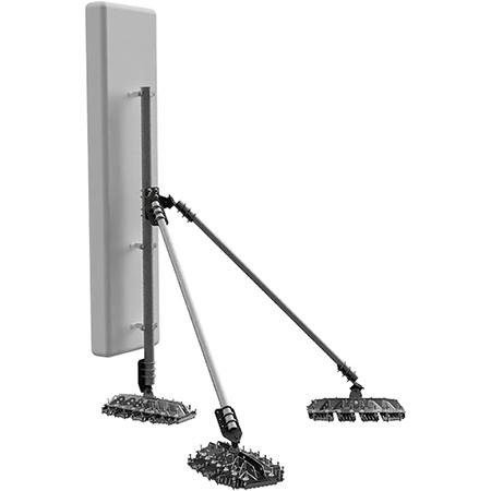 Modular Magnetic Tripod Assembly, (3) MAGFOOT-326-CRV