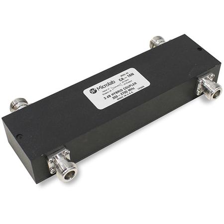 2x2 350 - 2700 MHz 200 W Hybrid Coupler with N Female Connector