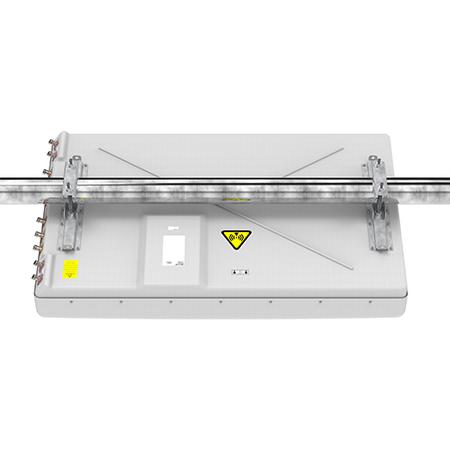 Multiband Stadium Sector Antenna with 10x 4.3-10 Female Connectors, 50 Deg HPBW