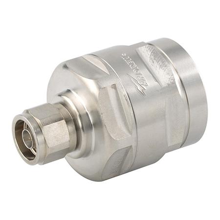 N Male EZfit® Straight Connector for 1-1/4 in FXL1480 and AVA6-50 Cable