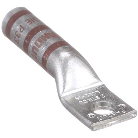 One-Hole Straight Tongue Copper Compression Lug for #2 Wire and 1/4 in Hardware
