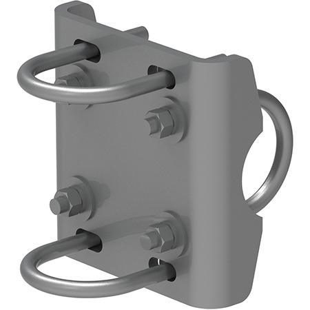 Pipe Mount Hardware Kit for 3-1/2 to 2-7/8 in OD Pipes